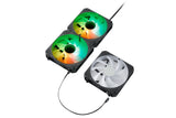 Abysm Gaming Arclight 2.0 Argb Black Pack De 3 Ventiladores 120mm Con Iluminacion Argb - Velocidad Max. 1500rpm - Conexion En Serie