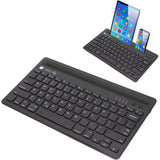 Techly Mini Wireless Keyboard 78 Keys 2 Channels With Hotkeys And Tablet Stand