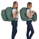 Mochila De Viaje Thule Landmark De 60 L Para Mujer - Verde Brumífero