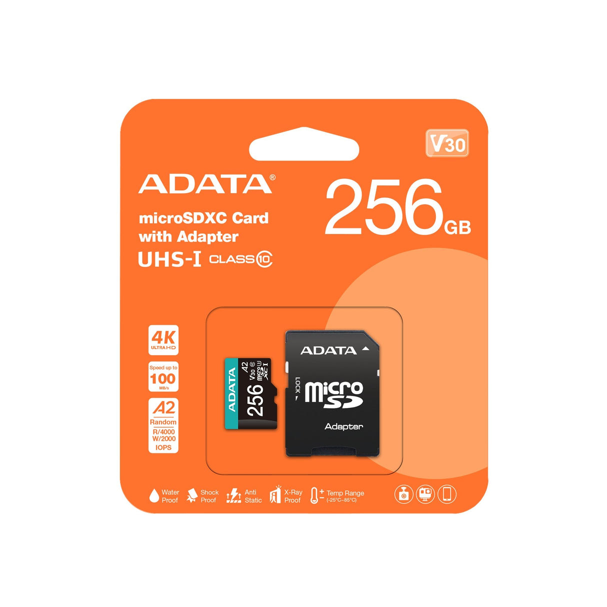 Adata Premier Pro Microsdxc 256 Gb Clase 10 Uhs-I