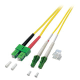 Efb Duplex Cable De Red Lc Apc-Sc Apc Os2 G652d 1m Lszh 2mm Gelb