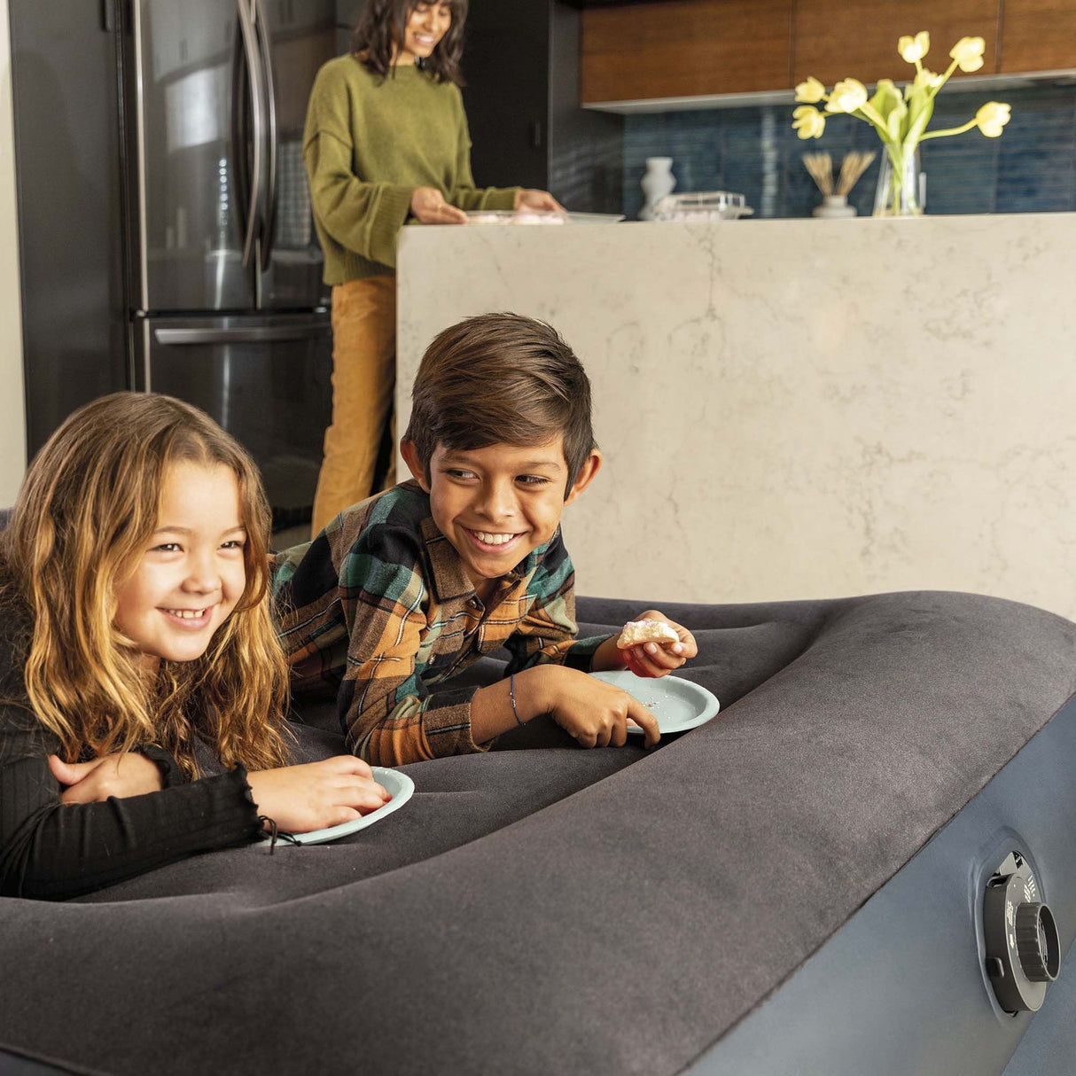 Cama Hinchable Interior/Exterior 152x203x42cm Dura-Beam Basic Intex