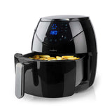 Nedis Freidora De Aire Caliente  6.5 L  Minutero: 60 Min  Digital  Negro