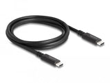 Delock Usb4 40 Gbps Cable Koaxial 1,2 M Usb Pd 3.1 Extended Power Range 240 W
