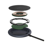 Magspot Wireless Charger Aluminiowa Ladowarka Indukcyjna Magsafe 15w Grafitowa