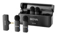 EAN 6974700659520 - BOYA BY-V4 micrófono Negro Micrófono con pinza de enganche imagen 1