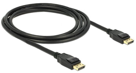 EAN 4043619838066 - DeLOCK 2m Displayport 1.2a Negro imagen 1