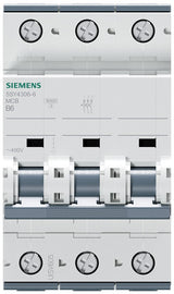 Siemens 5sy43066 Leitungsschutzschalter 400v 10ka 3p B 6a T=70mm
