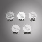 EAN 8435693107460 - Tacens RADIX ECO X 550 unidad de fuente de alimentación 24-pin ATX imagen 7