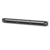 Eaton Tripp Lite Cat6 24-Port Patch Panel Poe+ Compliant 110/Krone 568a/B Rj45 Ethernet 1u Rack-Mount Taa