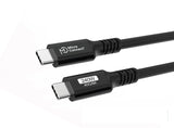 EAN 5715328135604 - Microconnect USB4CC015-240W cable USB USB4 Gen 3x2 0,15 m USB C Negro imagen 3