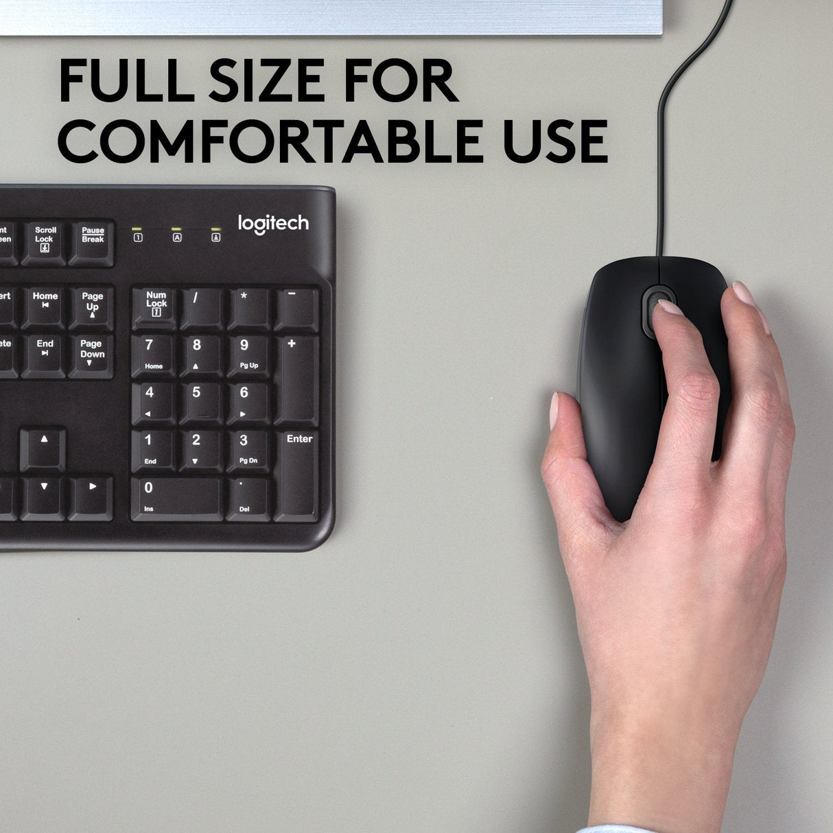 Raton Logitech B110 Silent Optico Usb Negro 910-005508