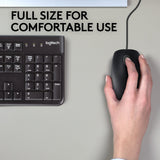 Raton Logitech B110 Silent Optico Usb Negro 910-005508