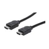 Cable Hdmi Manhattan Con Ethernet, 1080p@60hz (Alta Velocidad), 10m,