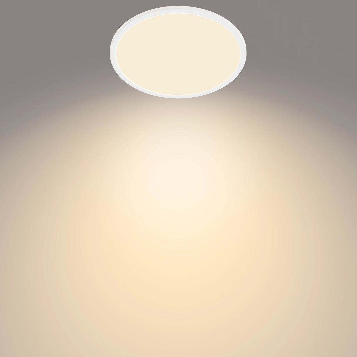 Philips Superslim 3in1 Led Leuchte Cl550 18w 2700k Ip44 Weiss