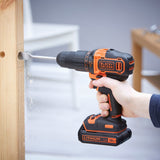 Black & Decker Bdchd18k 1400 Rpm Negro, Naranja