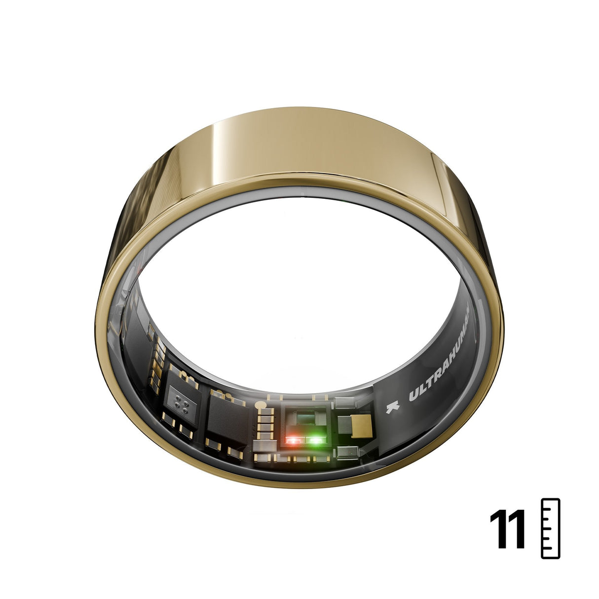 Ultrahuman Air Smart Ring Bionic Gold Grösse 11