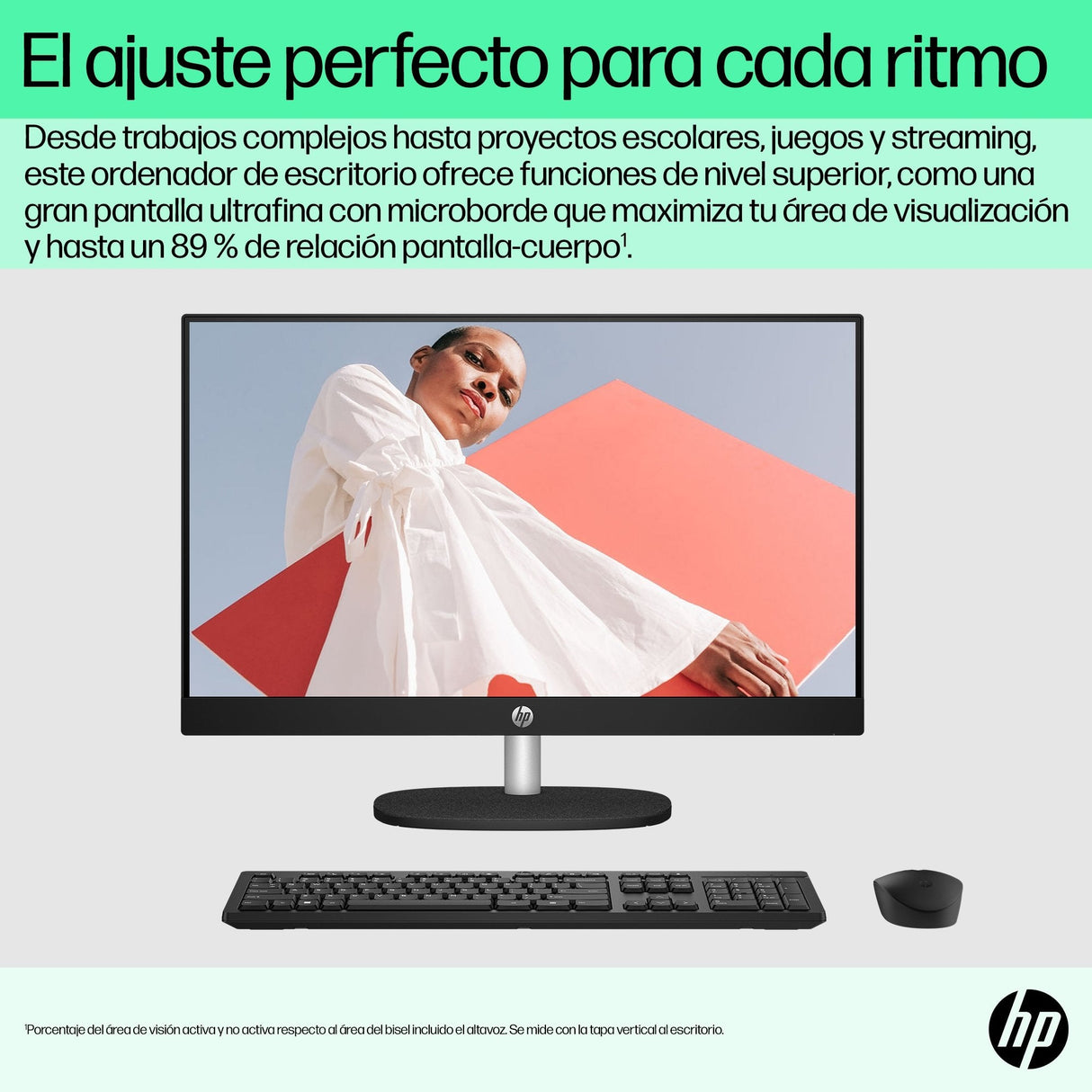All In One  Hp 24-Cr0073ns R5-7520u 16gb 512gb W11h
