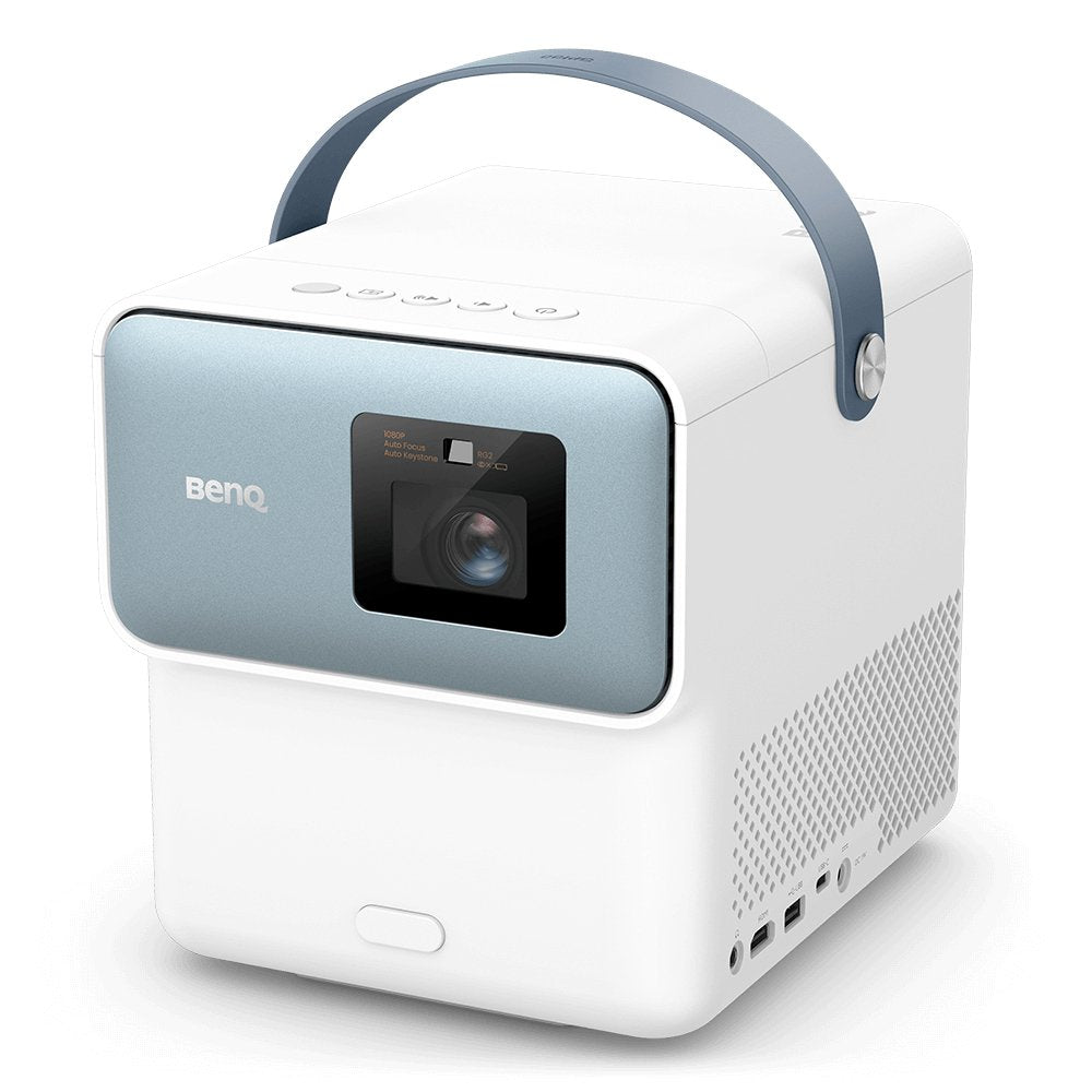 Benq Gp100, Proyector Led Blanco, Fullhd, Android Tv, Bluetooth, 1000 Lúmenes Ansi 9h.Jrk77.99e