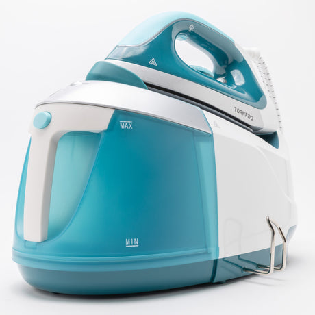 EAN 6221127020489 - TORNADO TSS-2400D estación plancha al vapor 2400 W 1,8 L Suela de cerámica Blanco, Azul imagen 13