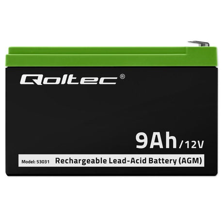 EAN 5901878530314 - Qoltec 53031 batería para sistema ups Sealed Lead Acid (VRLA) 12 V 9 Ah imagen 4