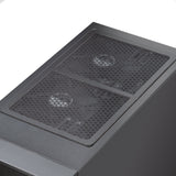 Filtro Silverstone Sst-Ff145b (Negro, Para 2 Ventiladores De 140 Mm)