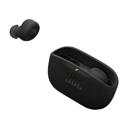 Jbl Earphones Bluetooth Vibe Buds 2 Black Jblvbuds2blkam
