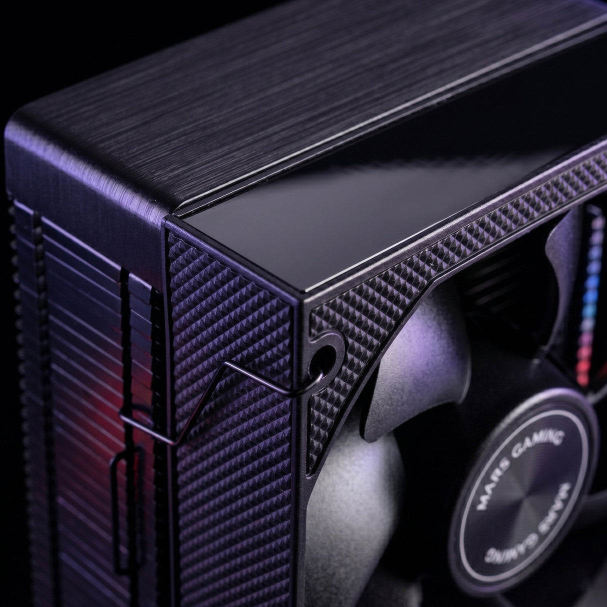 Ventilador Con Disipador De Cpu Mars Gaming Mcpu-Xpro Tdp 190w 3 Heatpipes Torre Pwm Fdb Negro