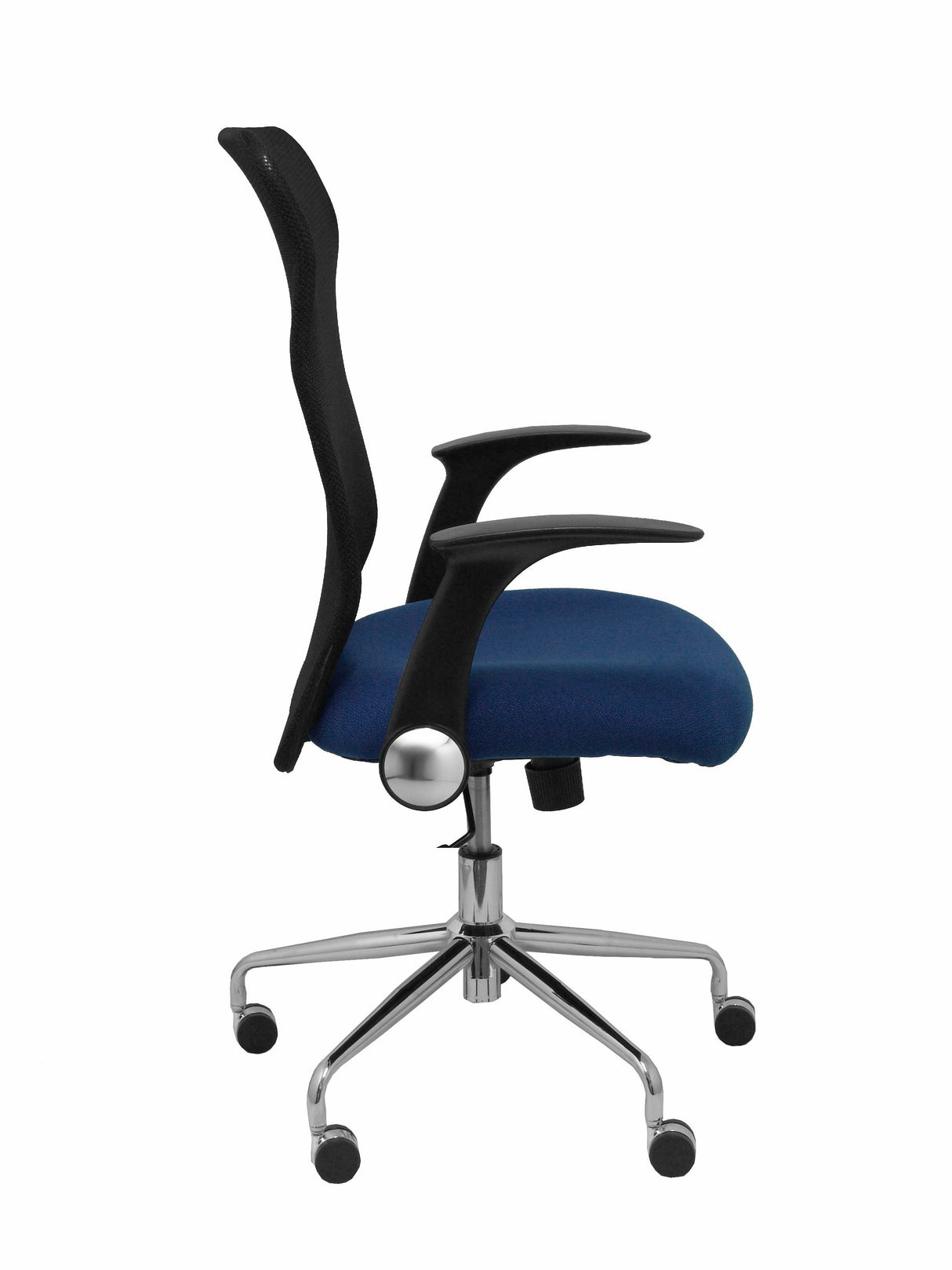Silla Minaya Respaldo Malla Negro Asiento Bali Az