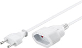 Cable Extension Cee7/16 M A C7/16 H 2,00m Blanco