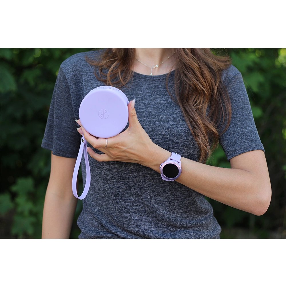 Smartwatch Forever Colorum Cw-300 Notificaciones Frecuencia Cardíaca Purpura
