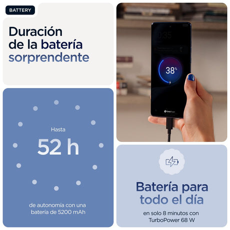 EAN 0840023298165 - Motorola edge 60 16,9 cm (6.67") SIM doble Android 15 5G USB Tipo C 12 GB 512 GB 5200 mAh Azul imagen 19