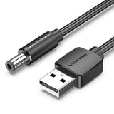 EAN 6922794757660 - Vention CEYBD cable de transmisión Negro 0,5 m USB A DC 5.5mm imagen 1