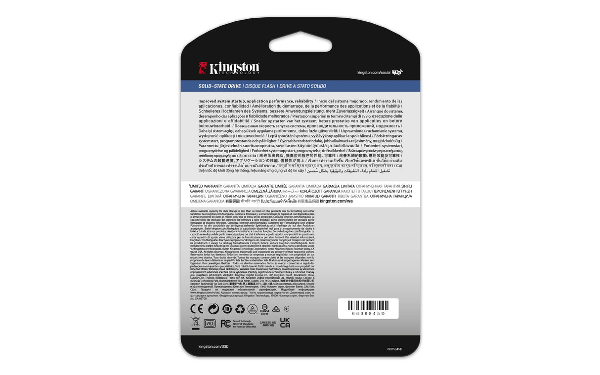 EAN 0740617334913 - Kingston Technology DC600M 960 GB 2.5" Serial ATA III 3D TLC NAND imagen 4