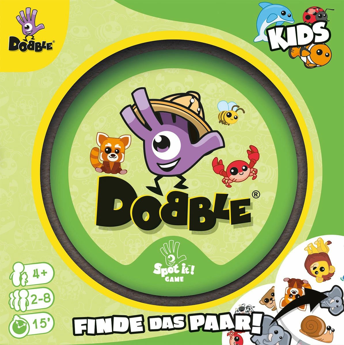 Asmodee Dobble Kids, Juego De Cartas Zygd0031