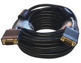 Assmann Vga Monitor Connection Cable Hd15 M M 10.0m 3coax 7c 2xferrite Be