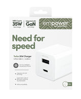 EAN 5715685027550 - PanzerGlass EM94326 cargador de dispositivo móvil Smartphone Blanco Corriente alterna Carga rápida Interi imagen 3