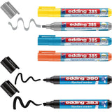 Edding 385 380 383 Flipchart-Marker 1.0 - 5.0 Mm Farbsortiert