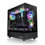 Caja Thermaltake View 270 Tg Black Atx 2xusb 3.2 Sin Fuente Negro