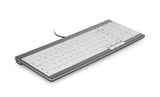 EAN 8719274673514 - BakkerElkhuizen UltraBoard 960 Standard Compact teclado Oficina USB QWERTZ Suizo Plata, Blanco imagen 3