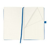 Cuaderno Herlitz My.Book A5 Cuadrado 96 Hojas. Azul Con Cinta De Lectura