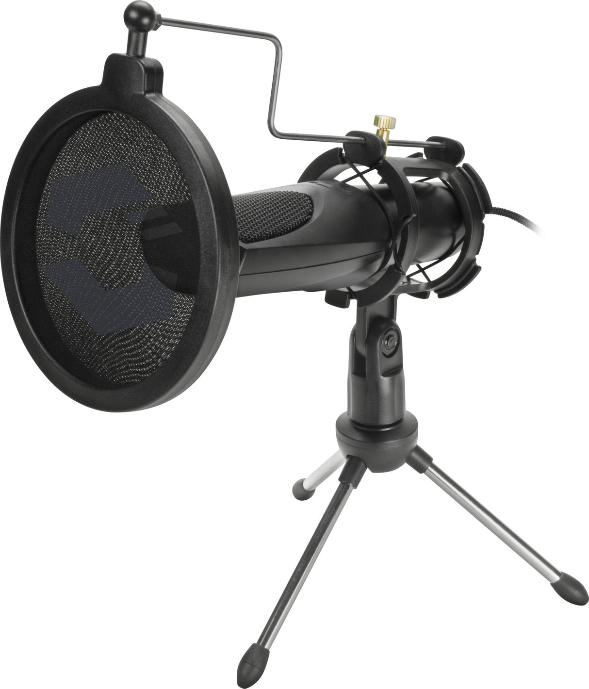 Micrófono  Speedlink Audis De Superficie Para Mesa Negro