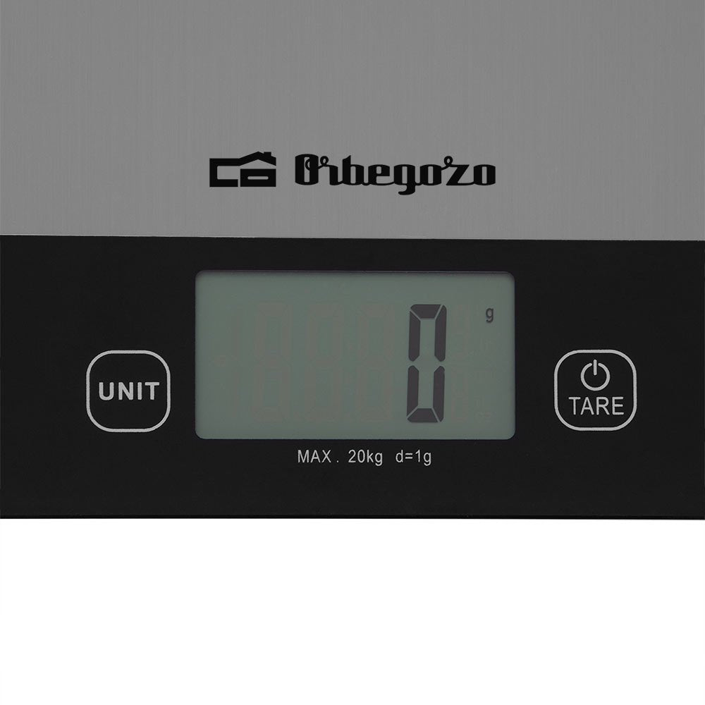Bascula De Cocina Orbegozo Pc 2026  Digital - Precision Y Control En Tus Recetas - Superficie De Cristal Templado -