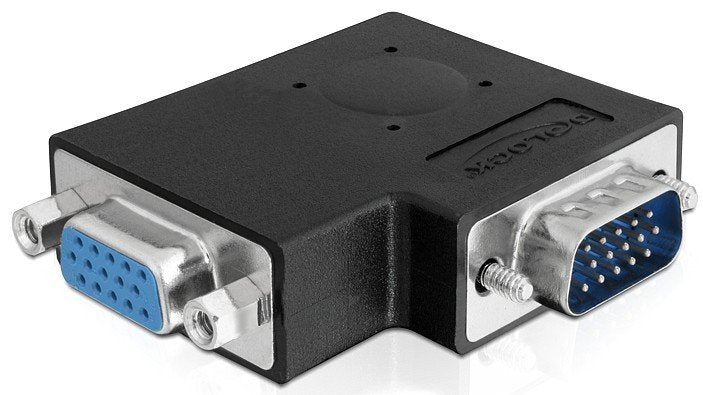 Delock Adaptador Vga Macho > Vga Hembra 90° Angular