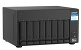 Qnap Ts-832px-4g 8-Bay Nas Server Al324 1.7ghz Quad Core 4gb Ddr4 Sodimm Max. 16gb 2x10gbe Sfp+ Lan + 2x2.5gbe