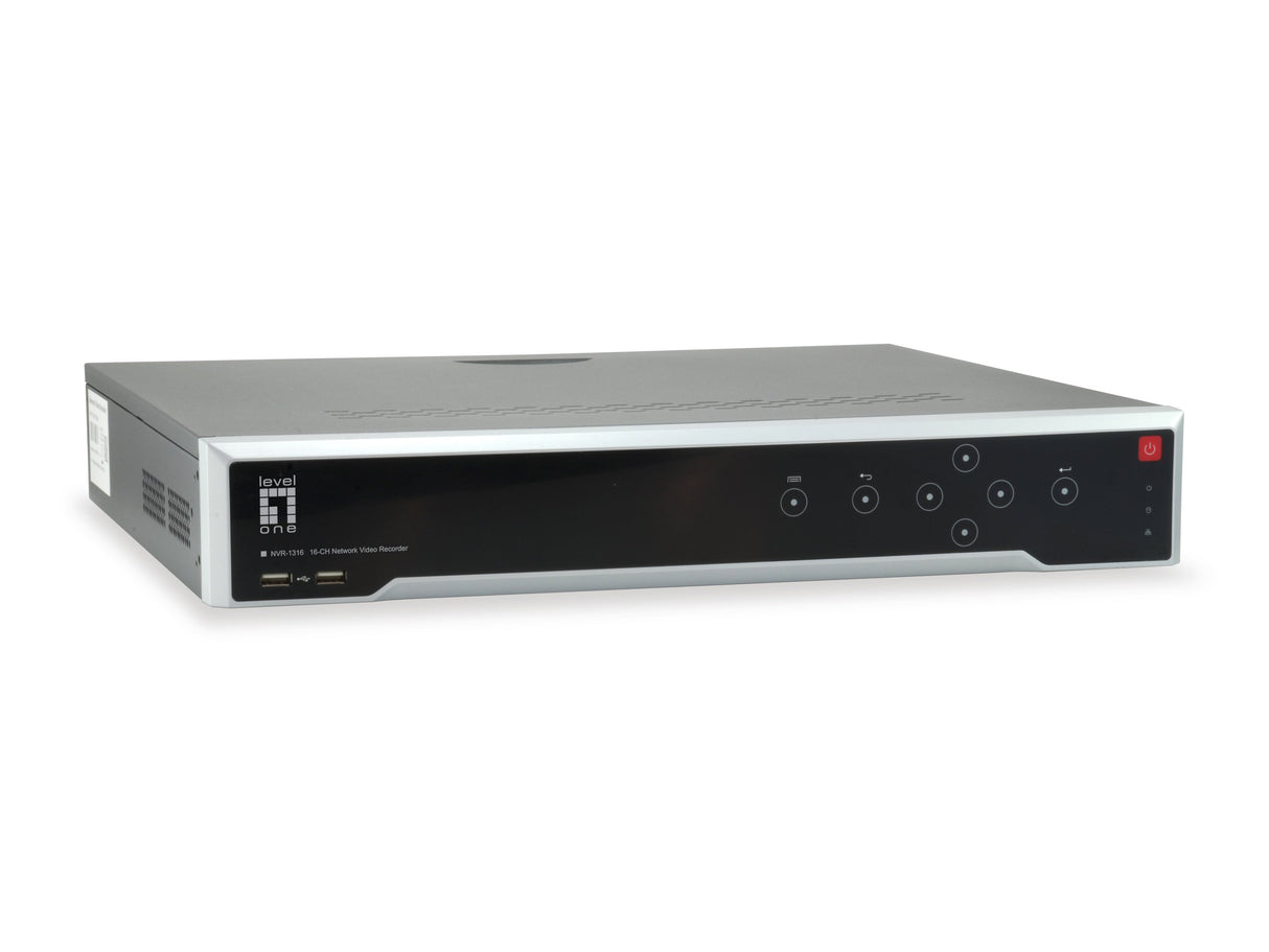 EAN 4015867199121 - LevelOne NVR-1316 Grabadore de vídeo en red (NVR) Negro imagen 1