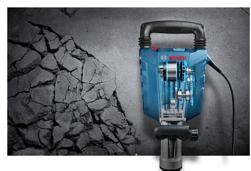 EAN 4059952545592 - Bosch GSH 14 C Professional 1950 RPM 14,6 kg Negro, Azul imagen 8