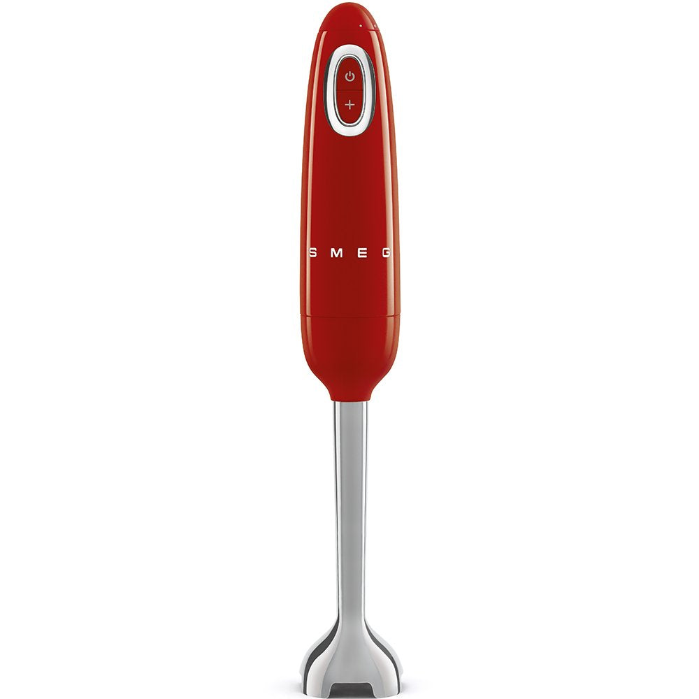 Batidora De Mano Smeg Con Accesorios Estilo Años 50 Azul Rojo Hbf03rdeu