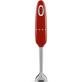 Batidora De Mano Smeg Con Accesorios Estilo Años 50 Azul Rojo Hbf03rdeu