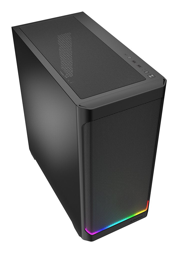 Caja Pc Sharkoon Ak4 Rgb Strip 4044951041657